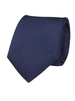Portia Silk Tie Solid Blue