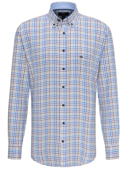 Fynch Hatton Summer Combi Check Shirt