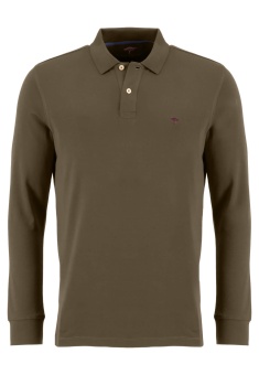 Fynch Hatton Basic Interlock Polo Meadow