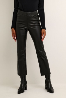 Kaffe Crop Jeggings Black deep