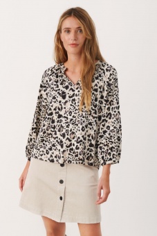 Part Two Milea Neutral Leo Print