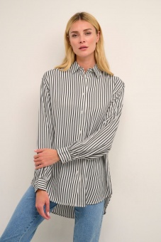 Kaffe Molly Skjorta Antique white/blue