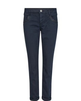 Mosmosh Naomi Colour Glow Pant Salute Navy