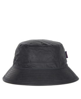 Barbour wax sports hat navy