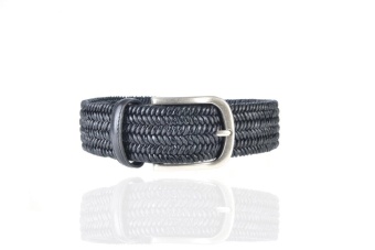 Athison Leather Belt Black XXL
