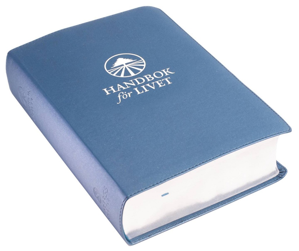 Handbok för livet (Studiebibel) - blå