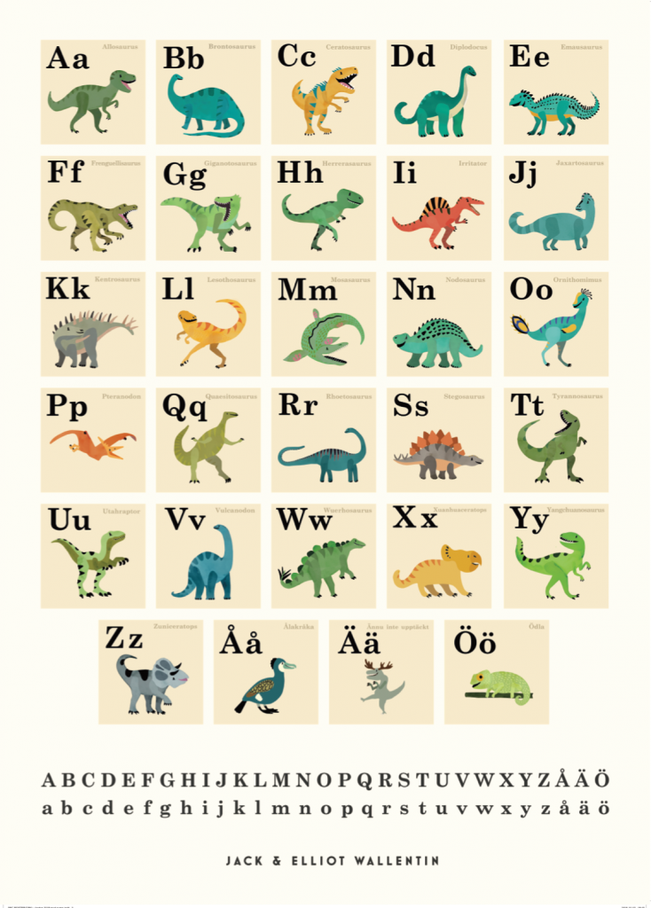 ABC - Dinosaurier