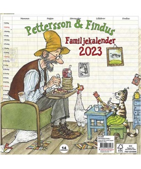 Pettson & Findus Familjekalender - 2023