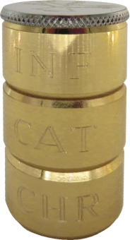 Smörjelsekar tredelad INF, CAT, CHR - för de sjukas smörjelse, för dop, för katekumenat/konfirmation