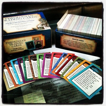 Theologian Trading Cards: A Fun Way to Learn Church History and Theology (card box/kortask)