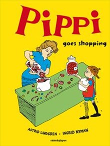 Pippi goes shopping - Illustratör: Vang Nyman, Ingrid - Översättare: Turner, Marianne