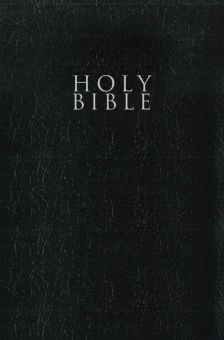 NIV - Gift and Award Bible, Leather-Look, Black, Red Letter Edition, Comfort Print