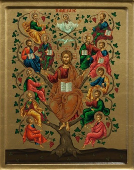Kristus Vinträdet (Ampelos)