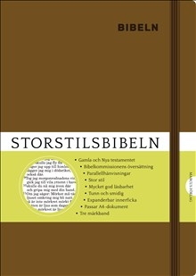 Storstilsbibel brun