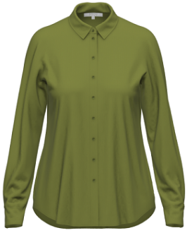 Skjorta viskose smaragdgrön
