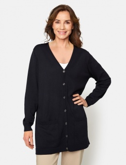 Cardigan lång black