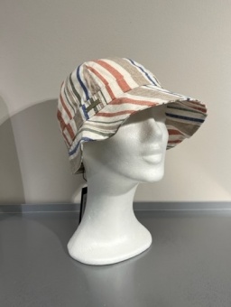 Cap cotton mix multistripe