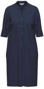 Linneklänning navy