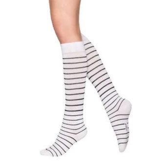 Support flight socks light grey