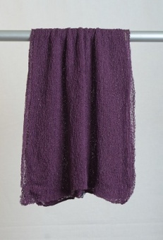 Ella cape aubergine