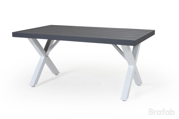 Weldon soffbord 120x75 vit/grå