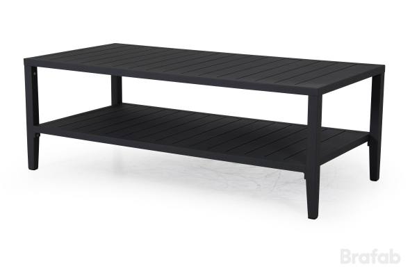 Chelles soffbord svart 143x65