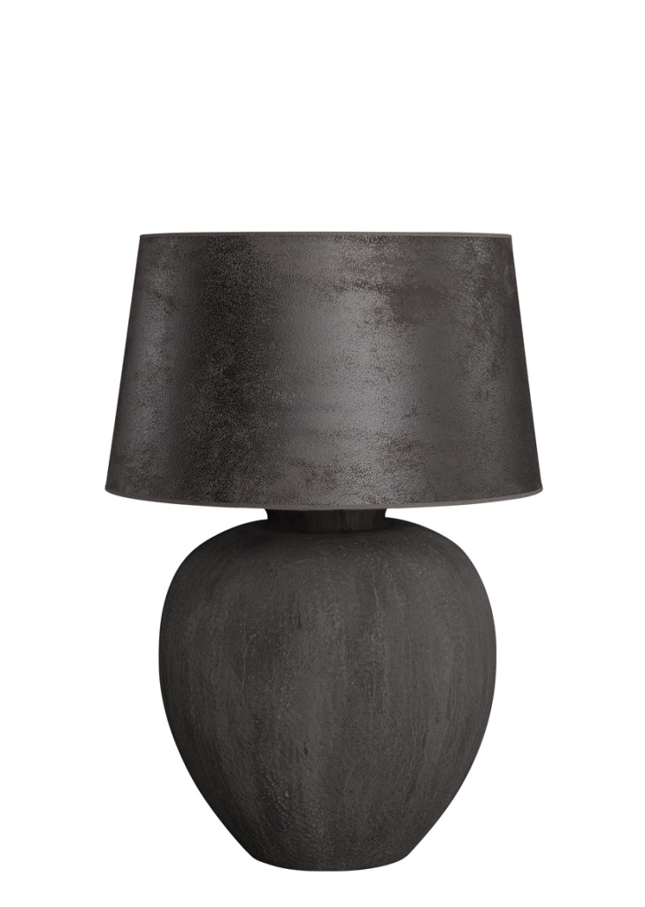 Pasadena bordslampa keramik svart