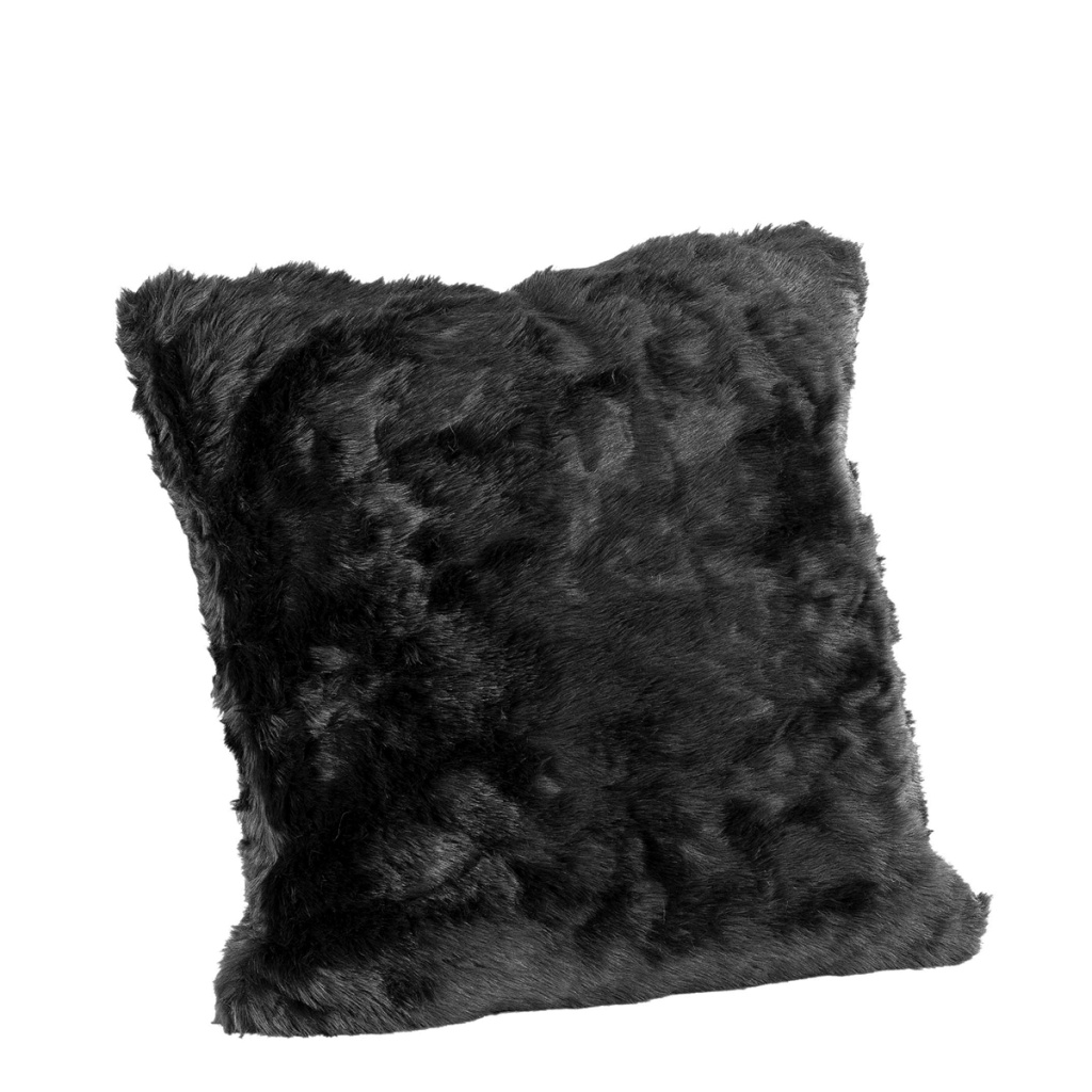 Leia black 50x50 kuddfodral