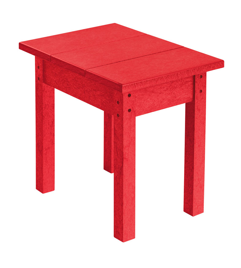 Sidobord röd