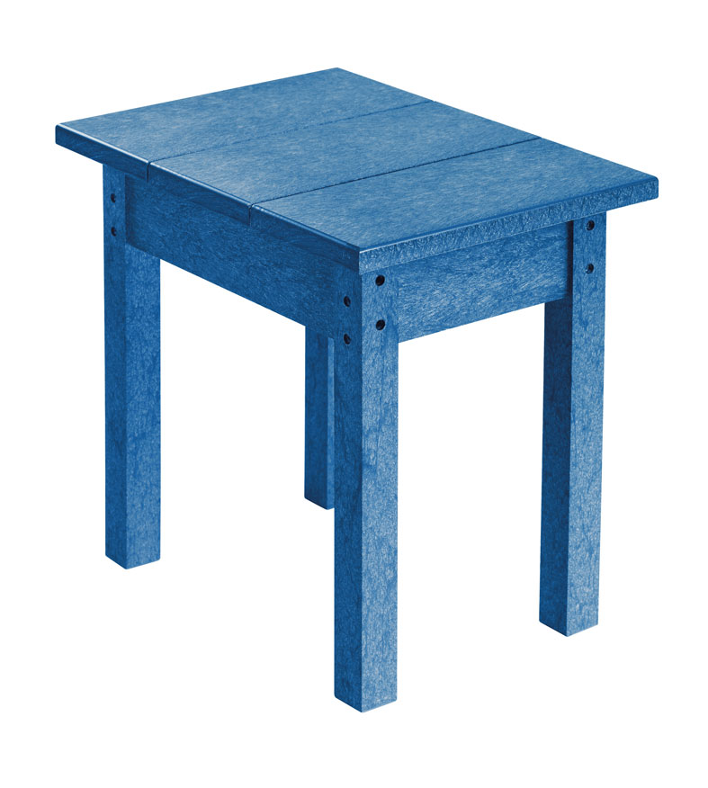Sidobord blå