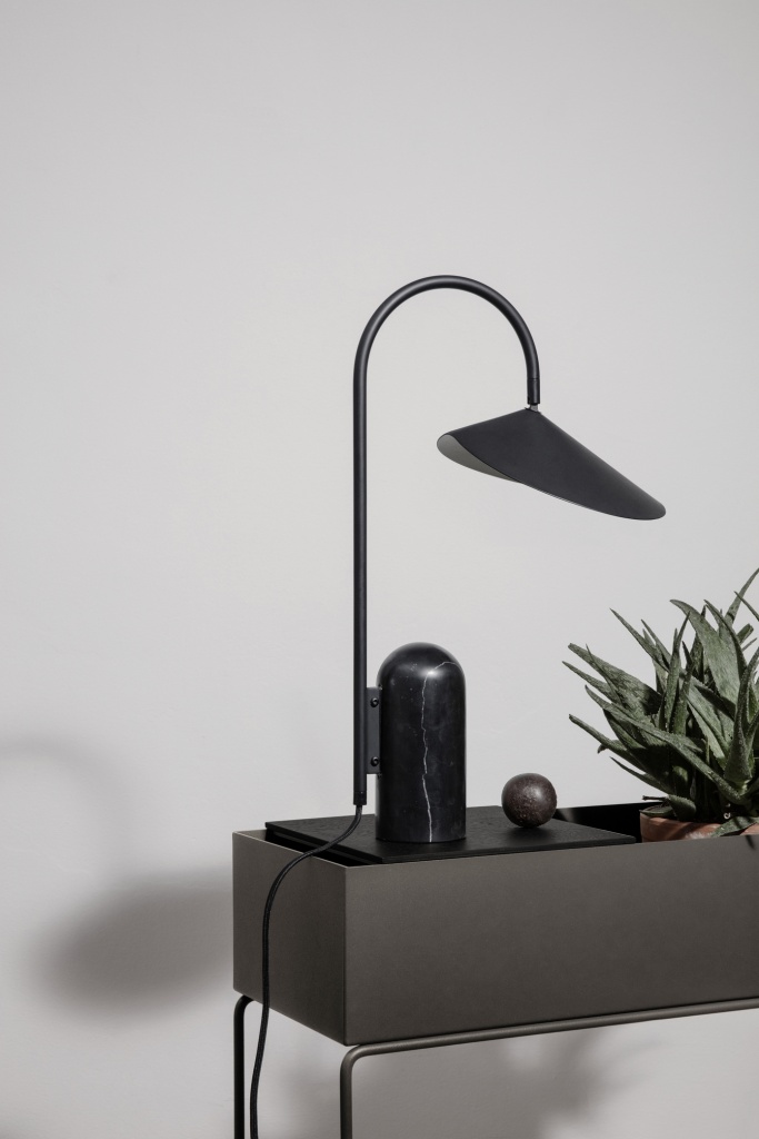 Ferm Living Tray for Plant Box Wood Black