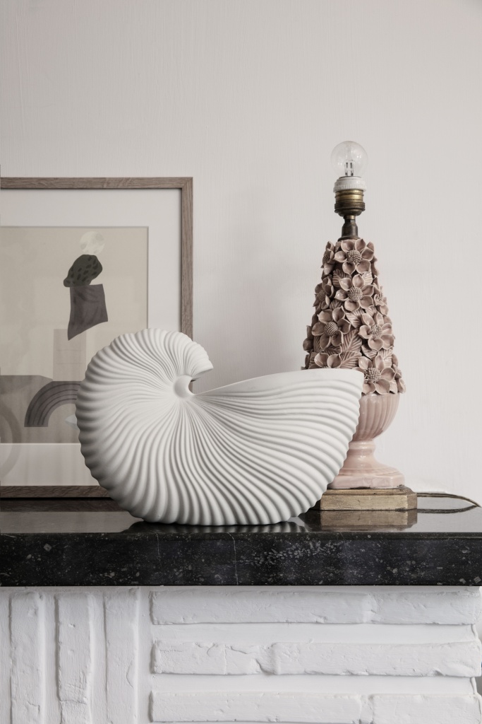 Ferm Living Shell Pot OffWhite