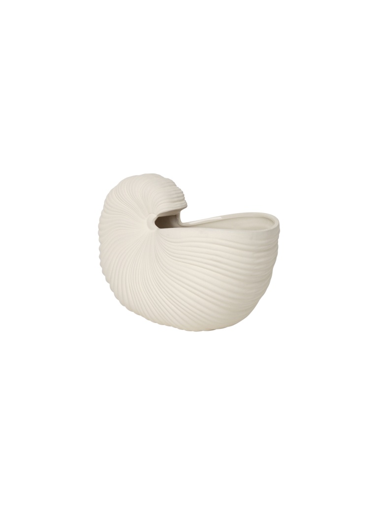 Ferm Living Shell Pot OffWhite