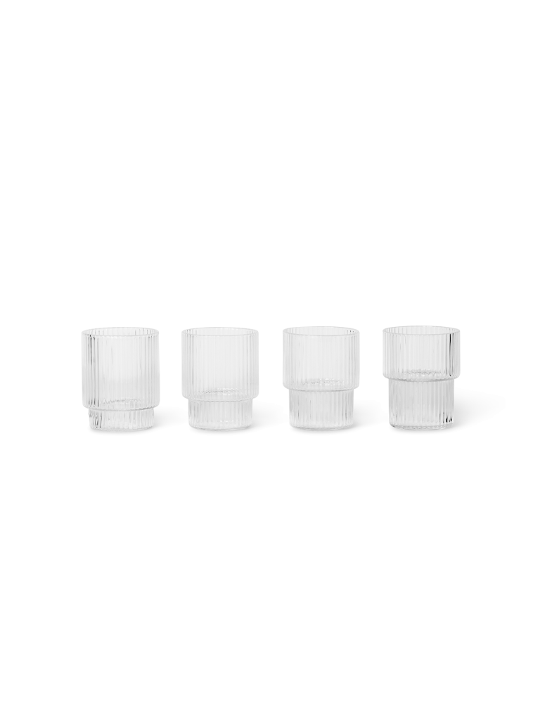Ferm Living Ripple Small Glasses (Glöggmugg)