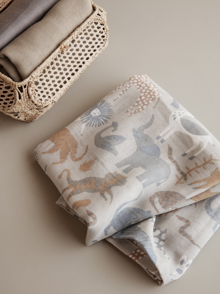 Ferm Living Safari Muslin 3-pack