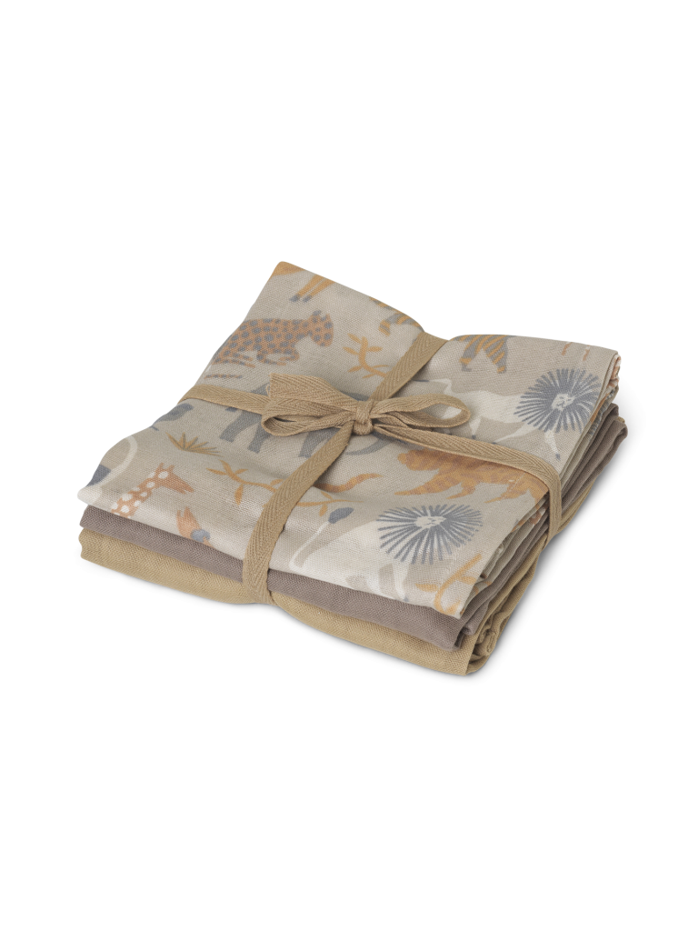 Ferm Living Safari Muslin 3-pack