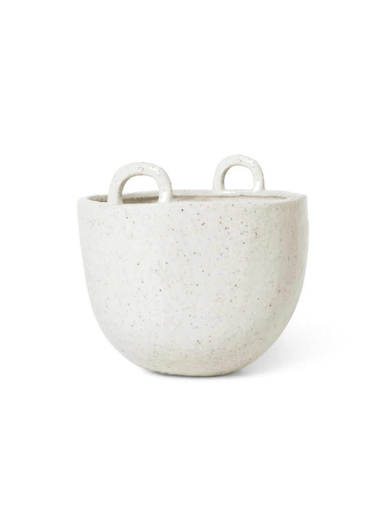 Ferm Living Speckle Pot Off White