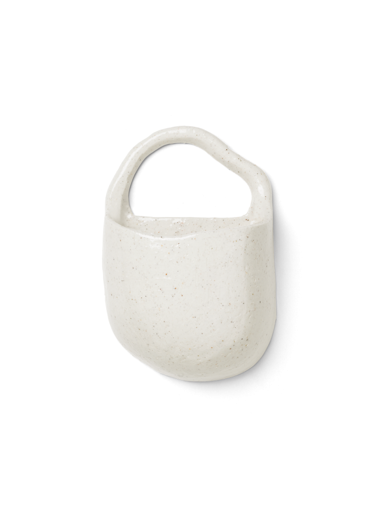 Ferm Living Speckle Wall Pocket Off White
