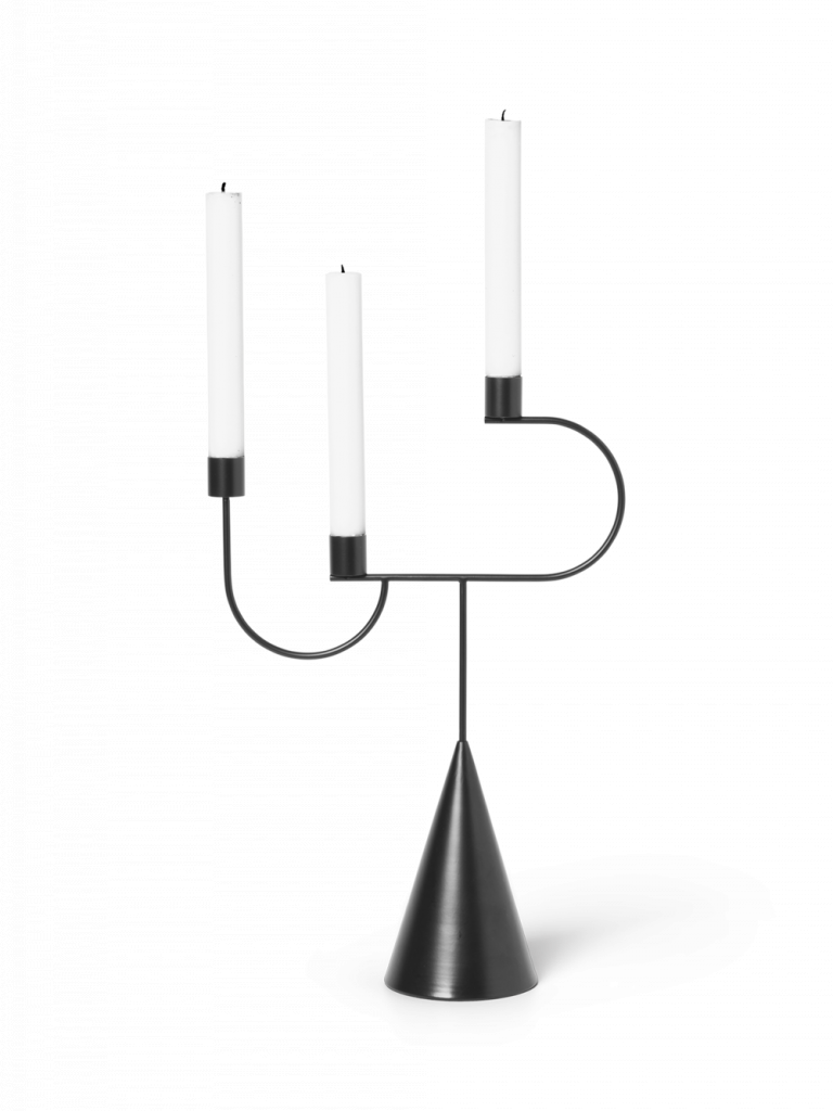 Ferm Living Candelabra Avant Black