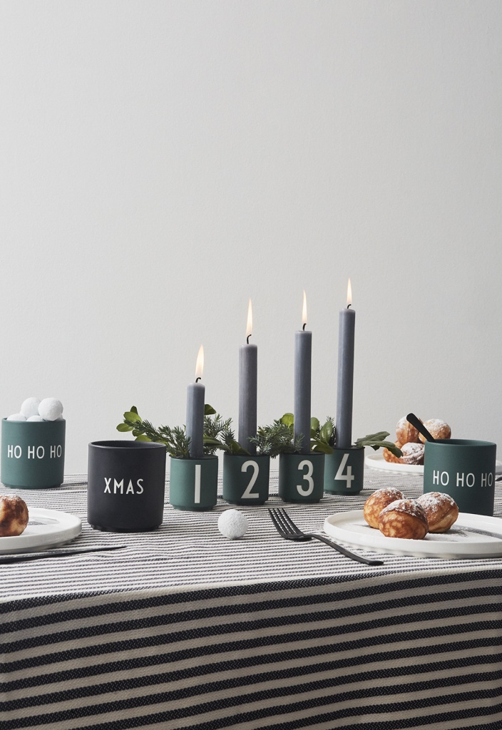 Design Letters Espresso Cups 4-pack Green