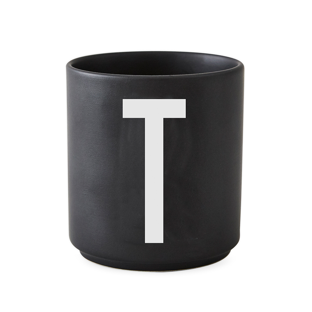 Design Letters Porslin Mugg T Svart