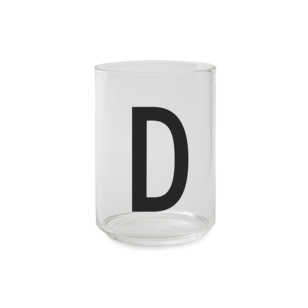 Design Letters Dricksglas D