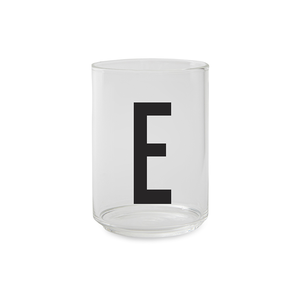 Design Letters Dricksglas E