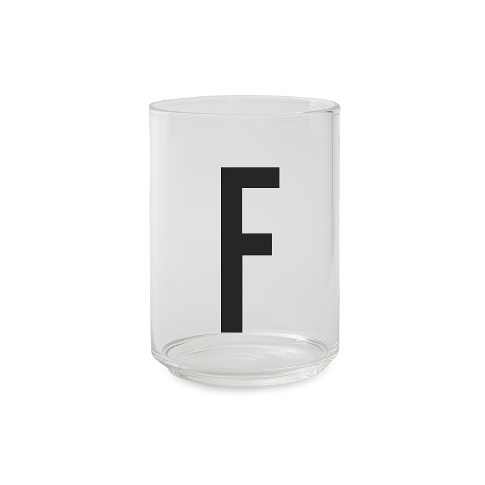 Design Letters Dricksglas F