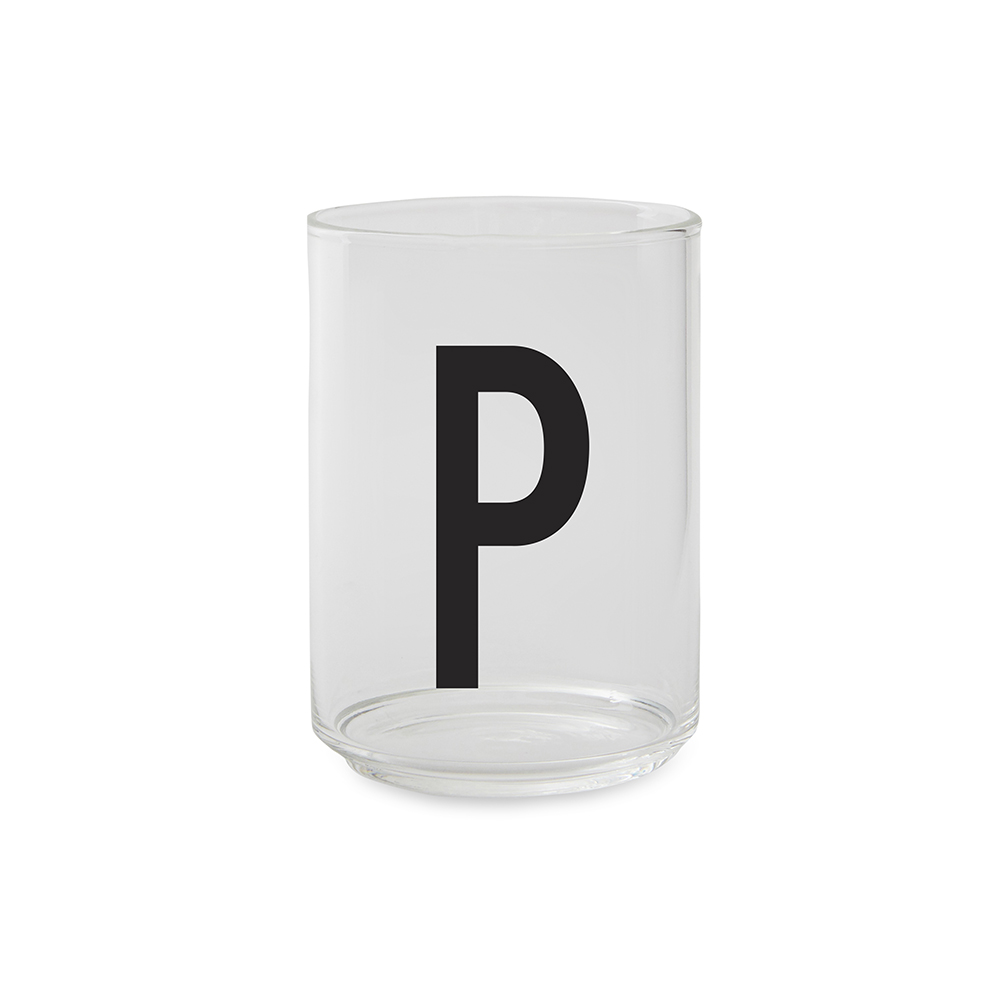 Design Letters Dricksglas P