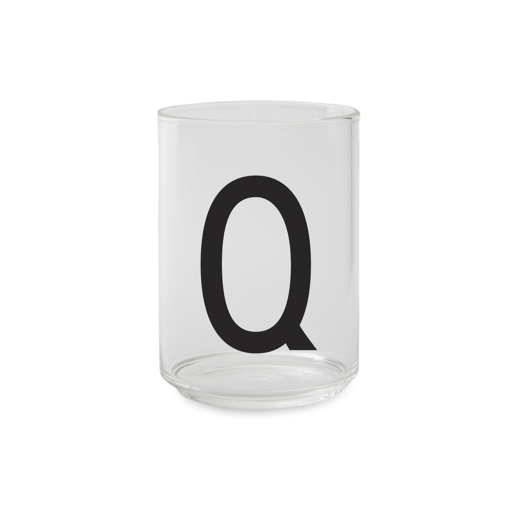 Design Letters Dricksglas Q