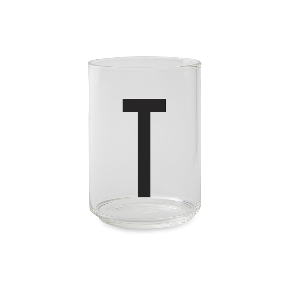 Design Letters Dricksglas T