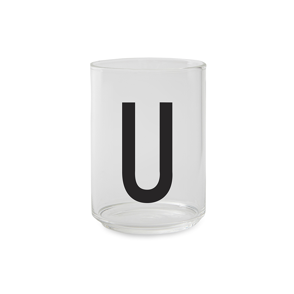 Design Letters Dricksglas U