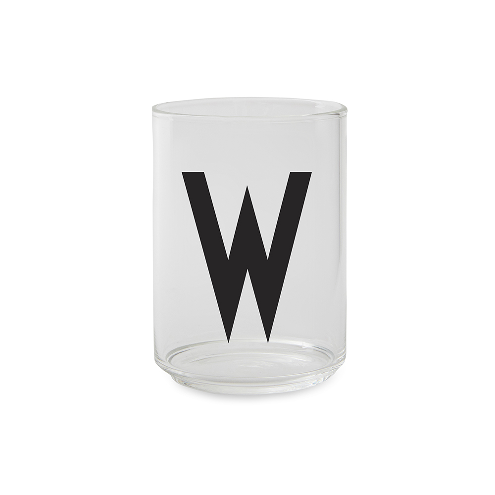 Design Letters Dricksglas W