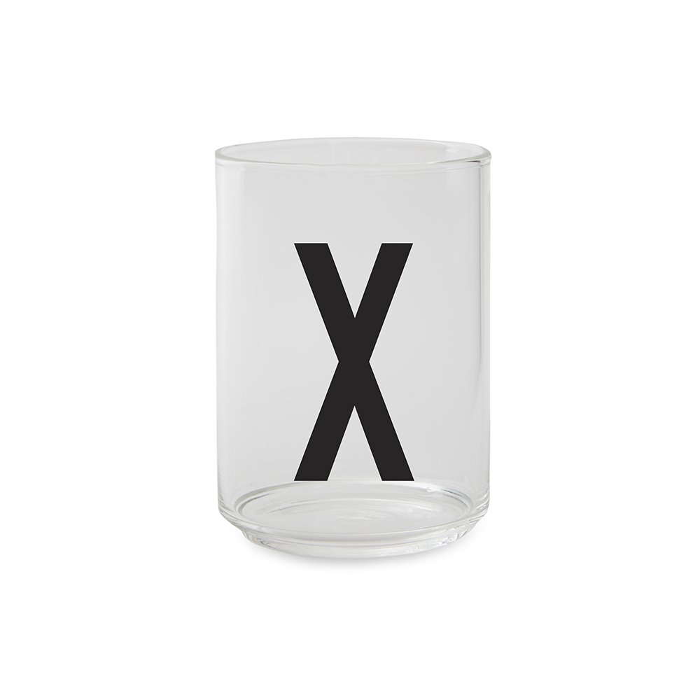 Design Letters Dricksglas X